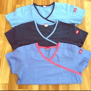 Dickies scrub tops